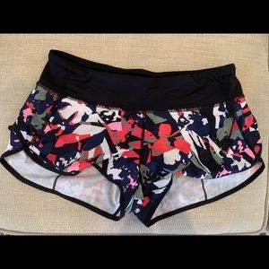 Lululemon speed shorts